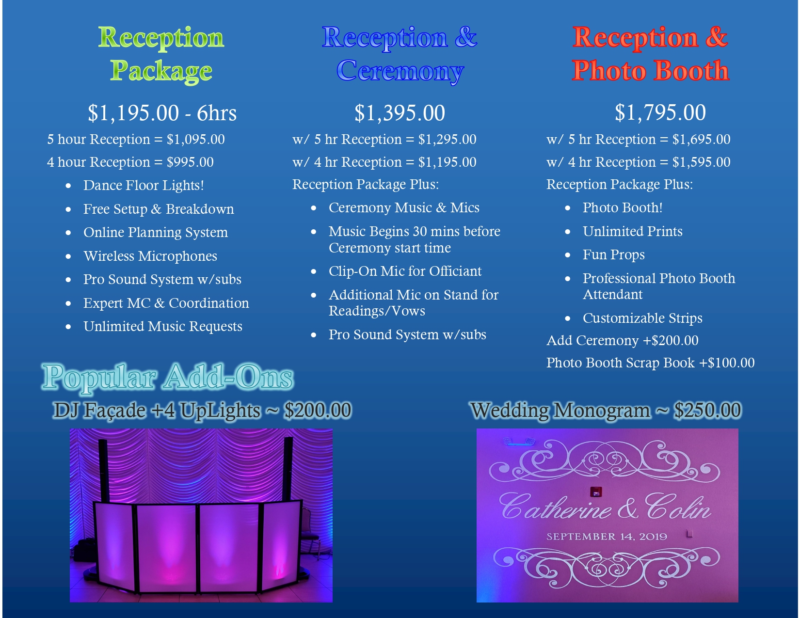 DependableWeddingDJPrices